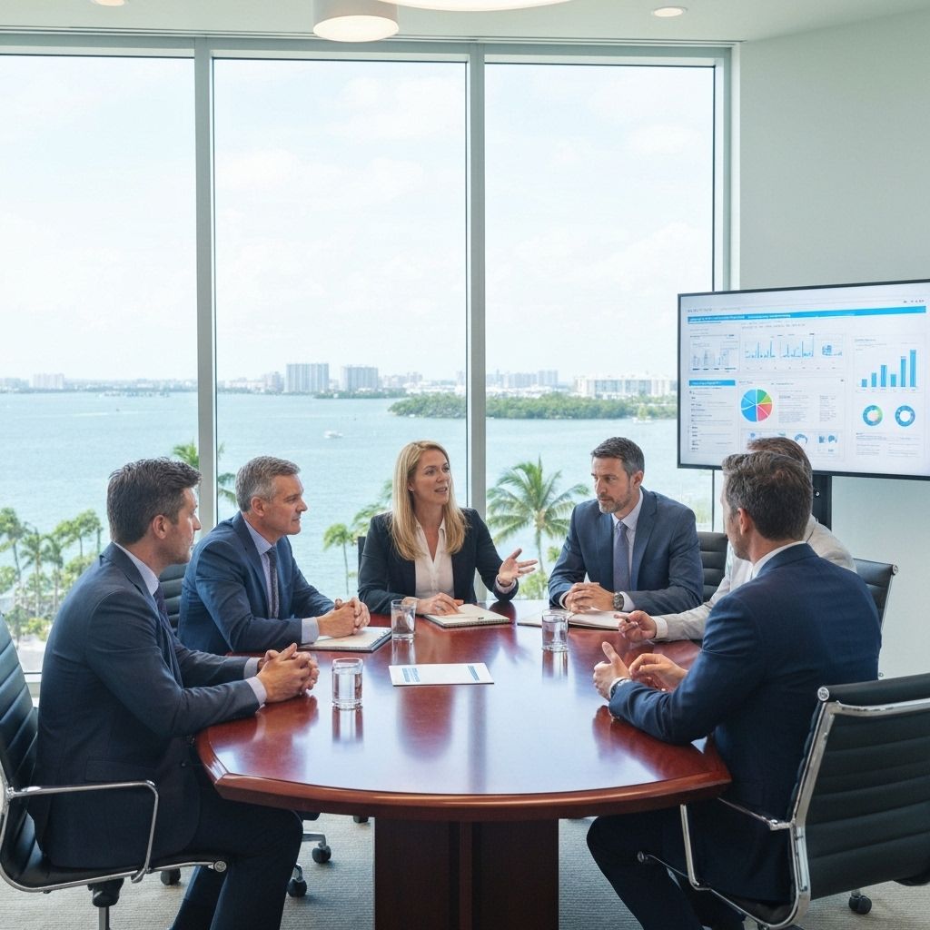 Business consulting meeting